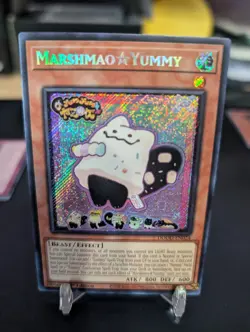 Yugioh! 1x Marshmao☆Yummy DOOD-EN024 Secret Rare 1st Ed NM - Image 1