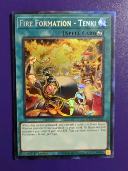Fire Formation - Tenki Collector's Rare 1st Ed WISU-EN028 NM Yugioh - Image 1