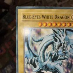 Yugioh Blue Eyes White Dragon Ultra Rare LOB-001 1st Edition VINTAGE - Image 4