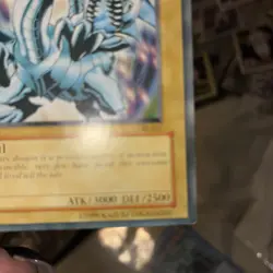 Yugioh Blue Eyes White Dragon Ultra Rare LOB-001 1st Edition VINTAGE - Image 5