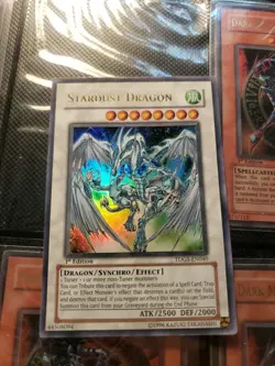 STARDUST DRAGON YU-GI-OH! ULTRA RARE TDGS-EN040 - YUGIOH - 1st Edition - Image 1