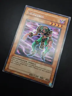 YUGIOH 2005 | NEWDORIA | DR1-DE005 | 1ST GERMAN PRINT | RARE | EXCELLENT - VG - Image 3