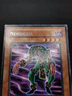 YUGIOH 2005 | NEWDORIA | DR1-DE005 | 1ST GERMAN PRINT | RARE | EXCELLENT - VG - Image 4