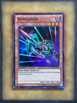 Yugioh Bowganian LCYW-EN144 Super Rare 1st Ed LP - Image 1