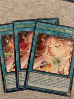 Yu-Gi-Oh! TCG 3x Angelica's Angelic Ring MP24-EN240 x3 ULTRA YUGIOH! NM - Image 1
