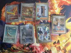 Pokemon Card Lot Full Art Trainer, Illustration Rare - 7 x Card Lot NM-M+ - Image 1