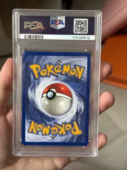 Pokemon TCG Gengar Fossil Holo Card 5/62 PSA Graded 7 - Image 2