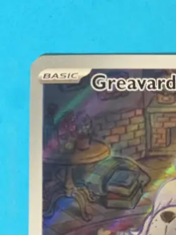 Pokemon TCG: Greavard 214/198 Scarlet & Violet Base Set Holo Pack Fresh Card - Image 3
