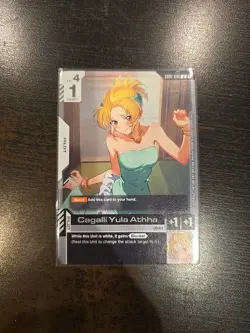 (English) Gundam Card Game - Cagalli Yula Athha - Championship Promo - Image 1