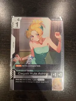 (English) Gundam Card Game - Cagalli Yula Athha - Championship Promo - Image 2