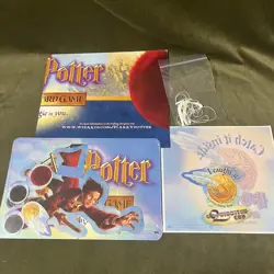 2001 Harry Potter WOTC TCG Quidditch Cup Trading Card Game SEALED with/Poster ++ - Image 1