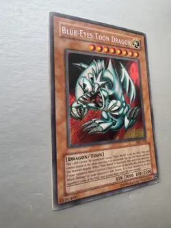 Blue-Eyes Toon Dragon MRL-000 Secret Rare Yugioh Card - Image 2