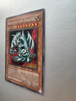 Blue-Eyes Toon Dragon MRL-000 Secret Rare Yugioh Card - Image 3