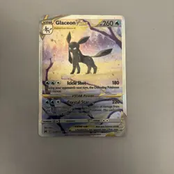 Pokemon TCG Crown Zenith Glaceon VSTAR Ultra Rare Holo Card GG40/GG70 - Image 1