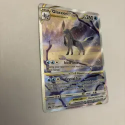 Pokemon TCG Crown Zenith Glaceon VSTAR Ultra Rare Holo Card GG40/GG70 - Image 2