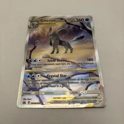 Pokemon TCG Crown Zenith Glaceon VSTAR Ultra Rare Holo Card GG40/GG70 - Image 4