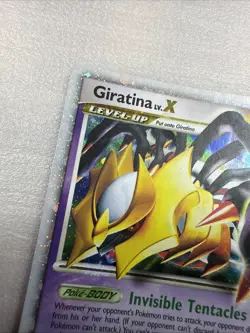 Pokemon TCG Platinum Giratina LV.X Ultra Rare Holo Card 124/127 - Image 5