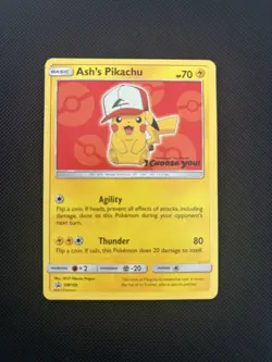 Ash's Pikachu I Choose You Movie Promo Set (7 Cards) COMPLETE SM108-114 POKEMON - Image 4