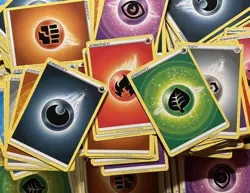 Pokemon Energy Cards Bulk Lot 500 Basic Energy Cards NM - Image 1