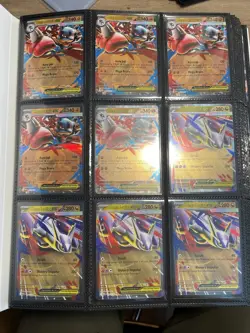 Pokemon Cards TCG English EX Binder Collection NM - LP Condition - Image 1