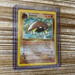 Kabuto 50/62 Fossil Unlimited Card WOTC Pokemon TCG LP-NM - Image 1