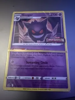 (Sealed) Gengar SWSH241 NM Mint Lost Origin SWSH Promo Stamp Card - Image 2