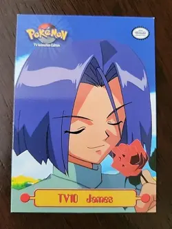 LP! Pokemon TOPPS TV Animation Edition TV10 James Series 1 Puzzle Card - Image 1