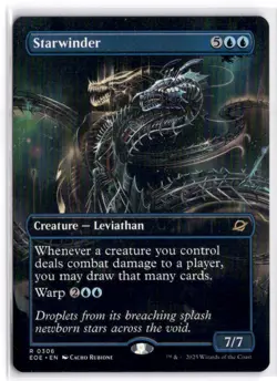 MTG Starwinder () (Borderless) R EOE 306 NM - Image 1