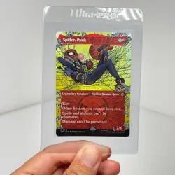 Spider-Man Magic the Gathering Spider-Punk Extended Art 0210 Rare (NM) ~Non Foil - Image 1