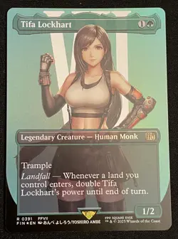 Tifa Lockhart (Borderless) Final Fantasy Foil NM - Image 1