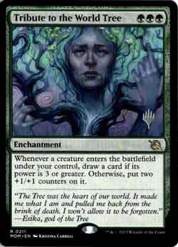 Tribute to the World Tree R Promo Pack: March of the Machine 211 NM - Image 1