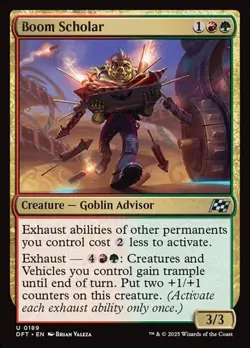 1x Boom Scholar NM Eng MTG - Aetherdrift - Image 1