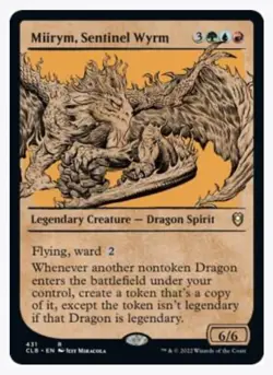 Miirym, Sentinel Wyrm (Showcase) Battle for Baldur's Gate Foil - Image 1