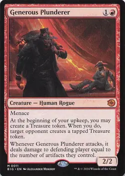 Generous Plunderer Outlaws of Thunder Junction: the Big Score Regular - Image 1