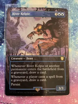 MTG RIVER KELPIE 524 FOIL - LTC X EN - MAGIC LOTR - Image 1