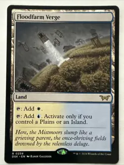 MTG Floodfarm Verge 0259 Reg Duskmourn: House of Horror NM DSK - Image 1