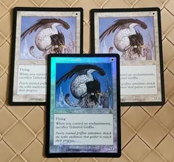 3 Tethered Griffin Urza's Destiny Foil & 2 Regular LP & NM MTG - Image 1
