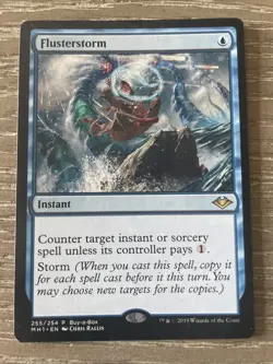Flusterstorm Buy-A-Box Promos Regular NM MTG Magic: the Gathering - Image 1