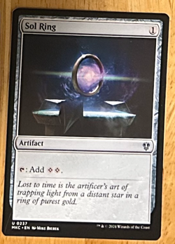 Sol Ring - Murders at Karlov Manor Commander - MTG - Pack Fresh - NM - Image 1