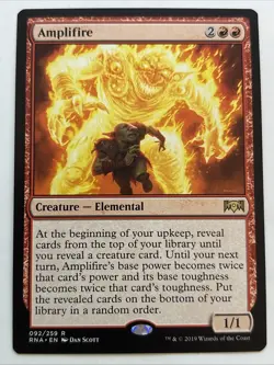 MTG Ravnica Allegiance Amplifire 092/259 NM Rare - Image 1