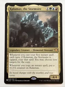 MTG The List Reprints Kalamax, the Stormsire 009/322 NM Mythic - Image 1