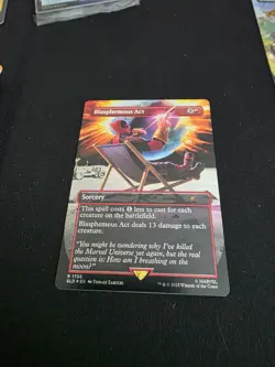 Blasphemous Act (1756) (Rainbow Foil) Secret Lair Drop Foil - Image 1