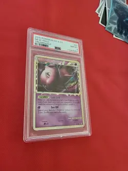 Pokemon: Mew #97/102 Holo RARE HG & SS 2010 Triumphant Vintage SWIRL - PSA 8 - Image 5