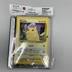 Pokemon: 25th Anniversary First Partner Collector’s Jumbo Binder w/ Pikachu FS 820650809606 - Image 2