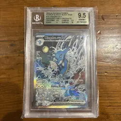 KINGDRA EX #131 POKEMON SVP EN-SV BLACK STAR PROMO 2024 BGS 9.5 GEM MINT - Image 1
