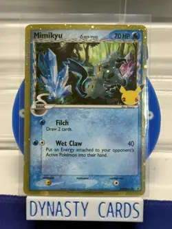 Pokemon TCG-Mimikyu-Holo-Promo-SWSH136-Celebrations-NM-English 2021 - Image 1