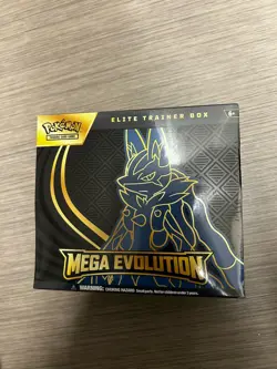 Pokemon Mega Evolution Elite Trainer Box ETB Art Set of 2 Factory SEALED - Image 2