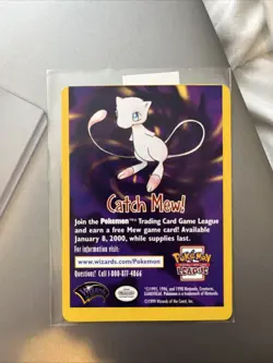 Pokemon the Movie Catch Mew Promo- Miscut - Image 4