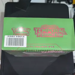 Pokemon TCG Scarlet & Violet Temporal Forces Elite Trainer Box Iron Leaves New - Image 2