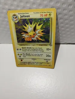 1999 Pokemon TCG Jolteon Jungle Holo Unlimited - Image 1